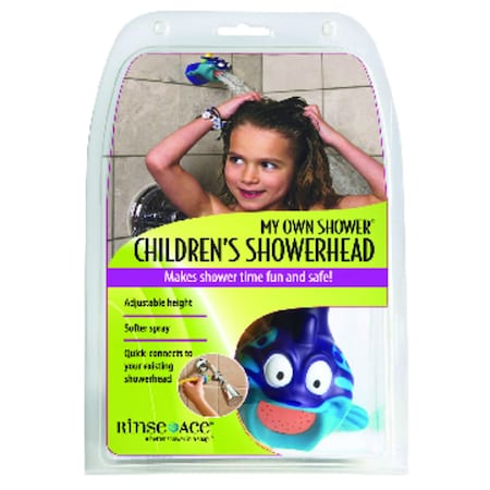 Rinse Ace My Own Shower Polished ABS 1 settings Children Showerhead 2.5 gpm 94210543